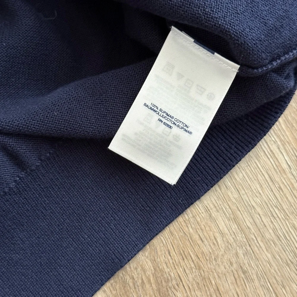 Lands’ End • Supima Cotton V Neck Sweater